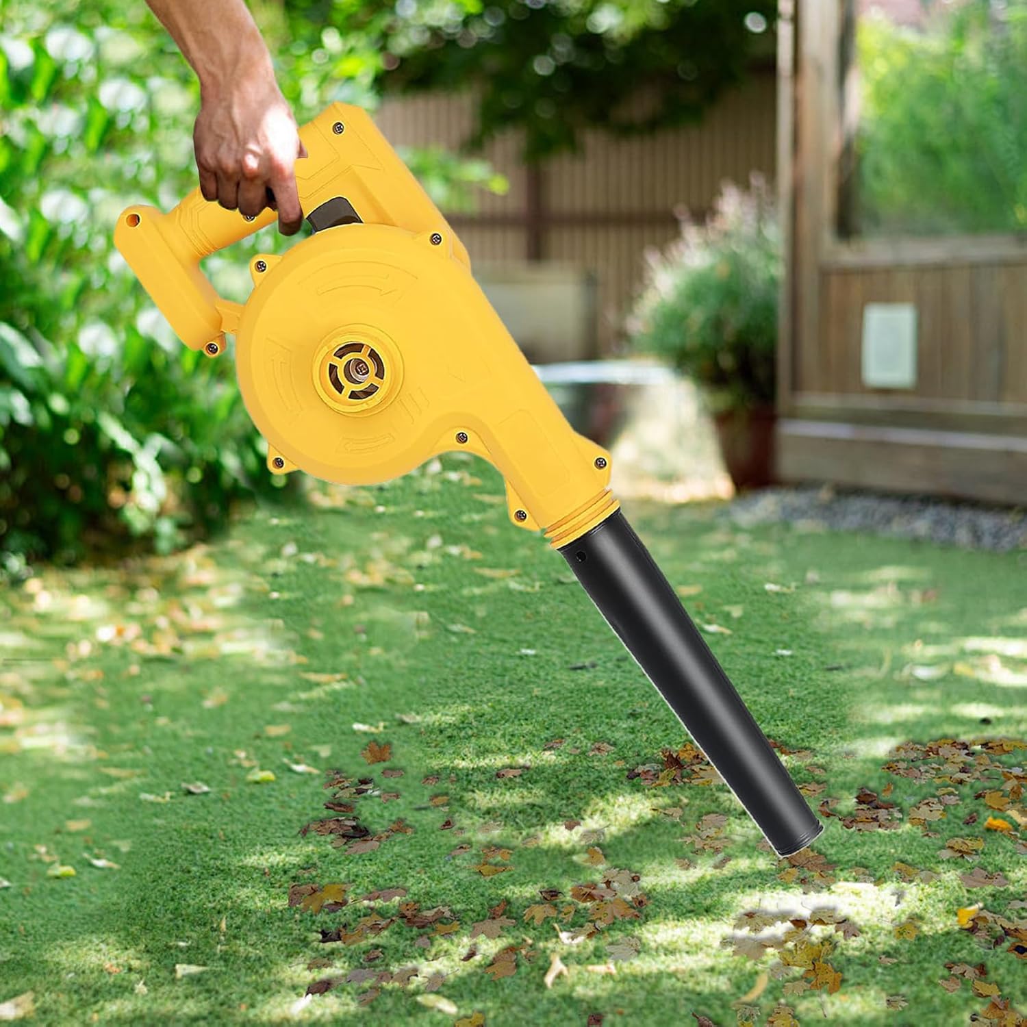 Portable Cordless Leaf Blower – Handheld Air and Dust Cleaner for Garden and Snow