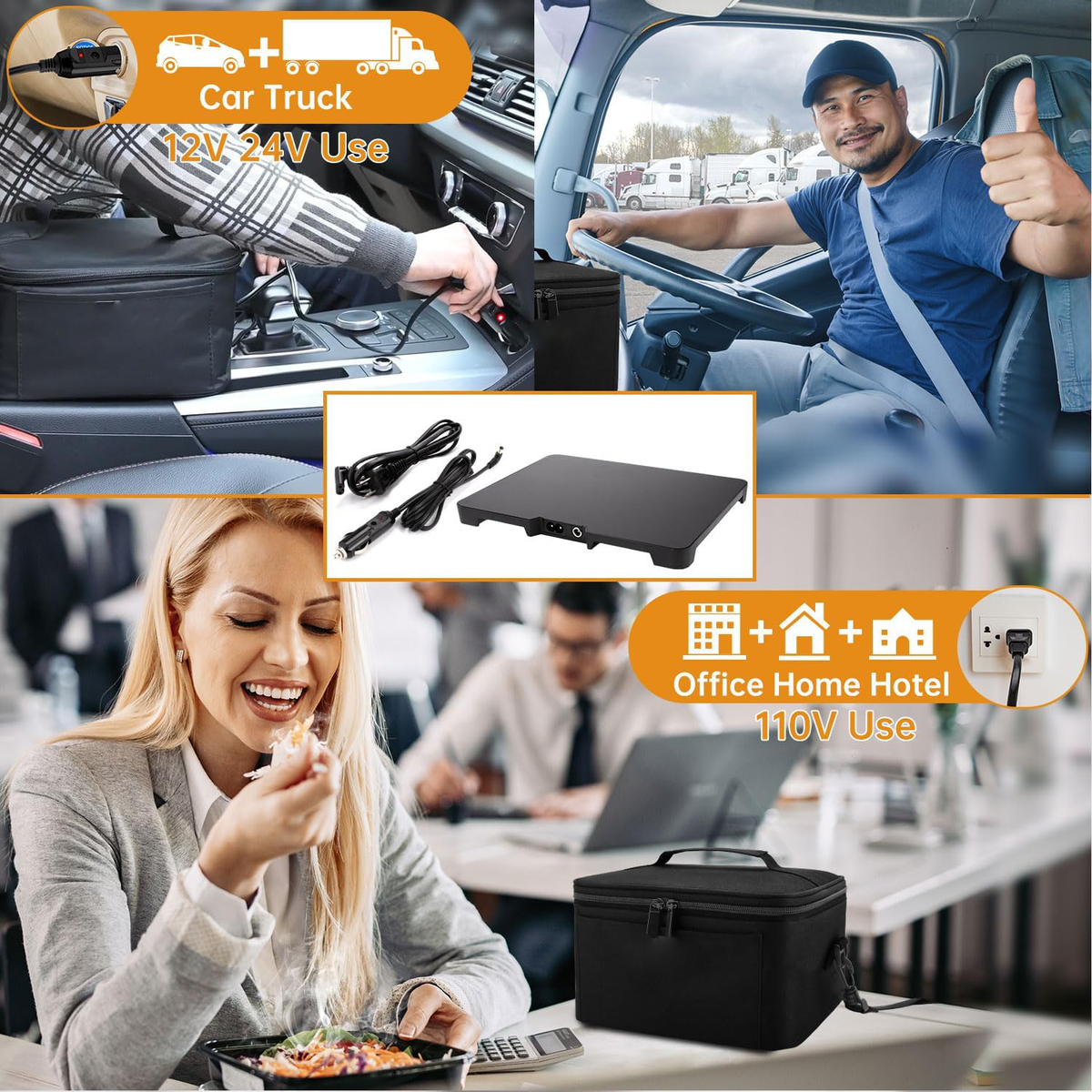 Travel-Friendly Meal Heating Container