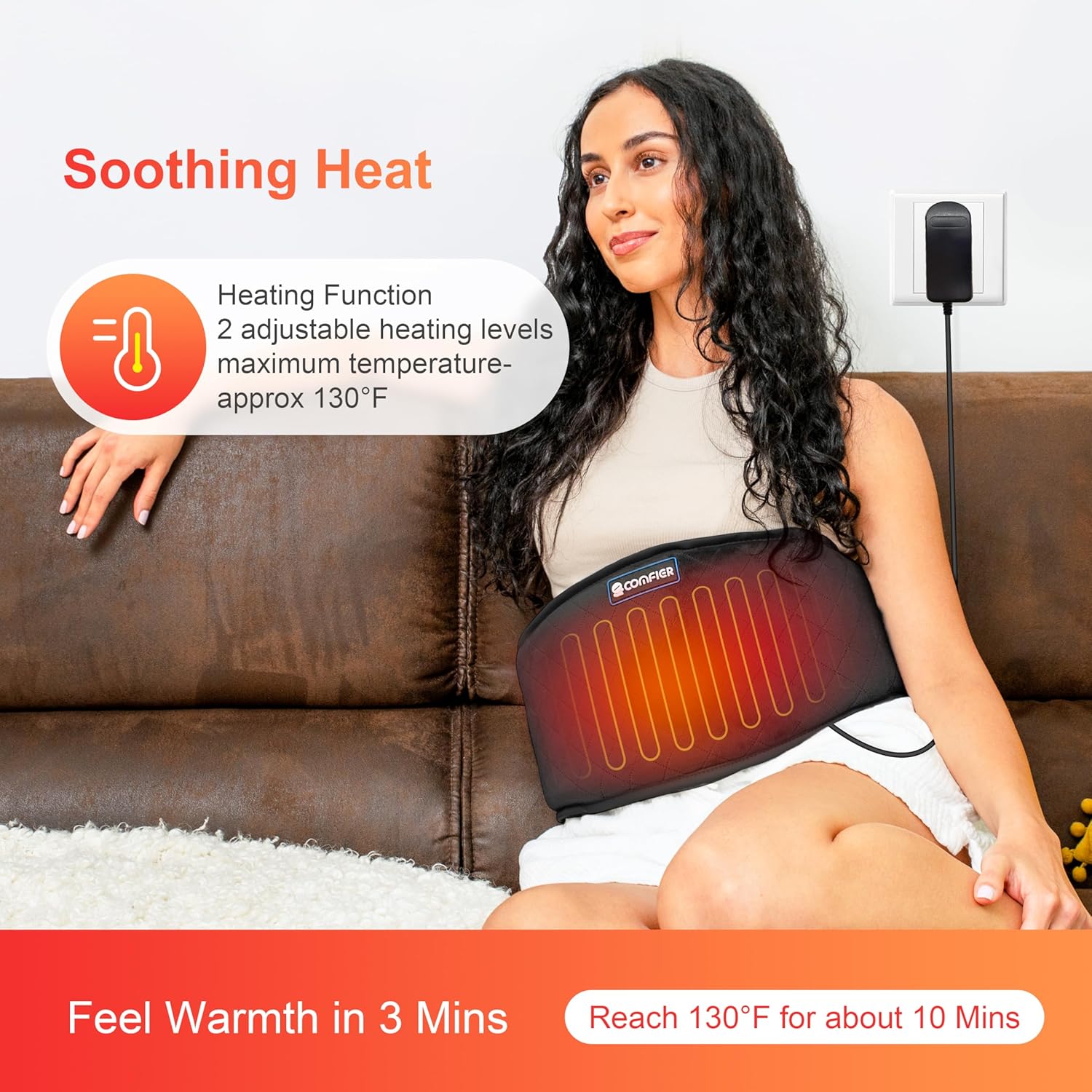 Therapeutic Heating Wrap for Comfort and Relief