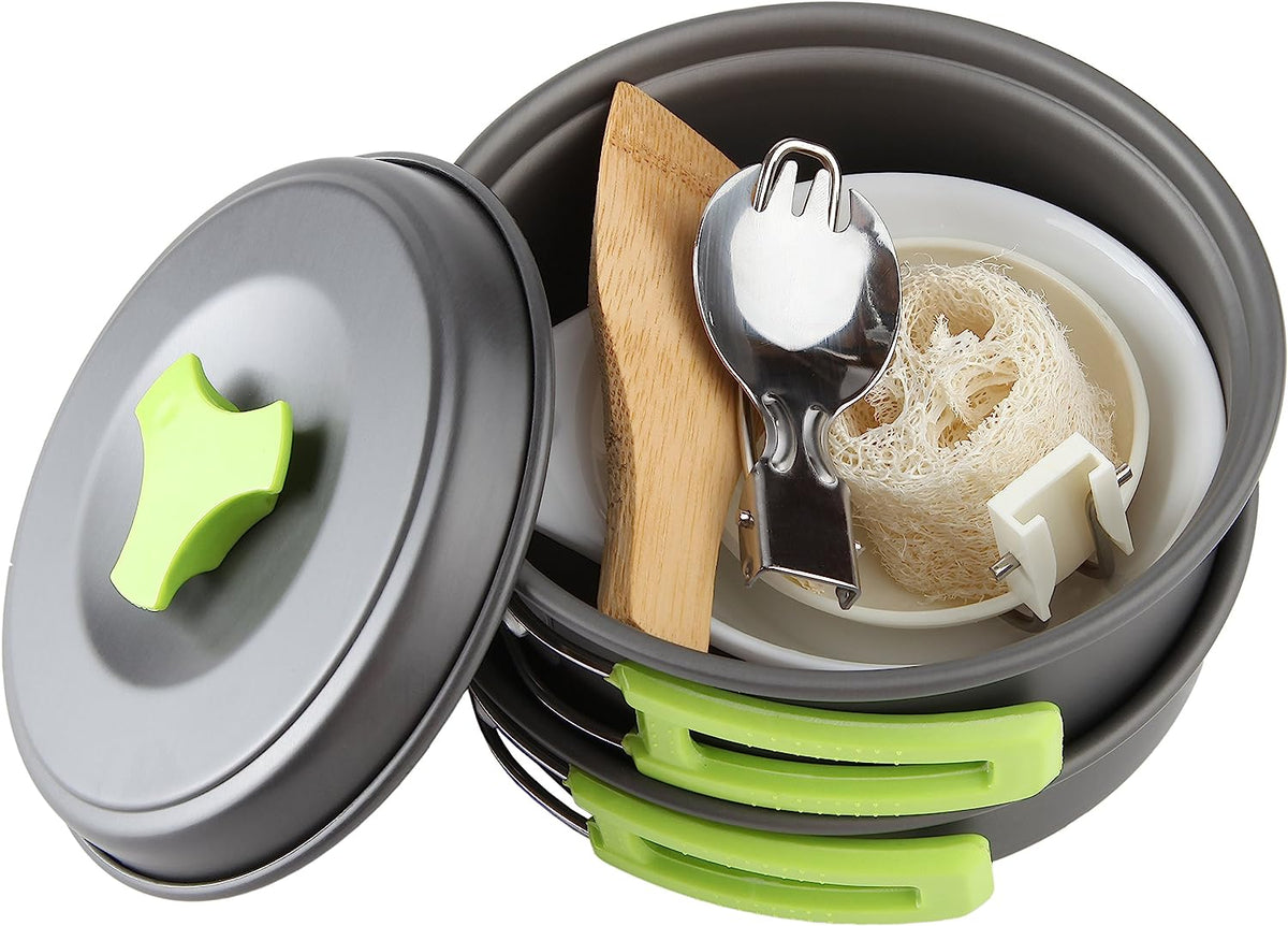 Outdoor Culinary Set for Adventurers: Pots & Pans