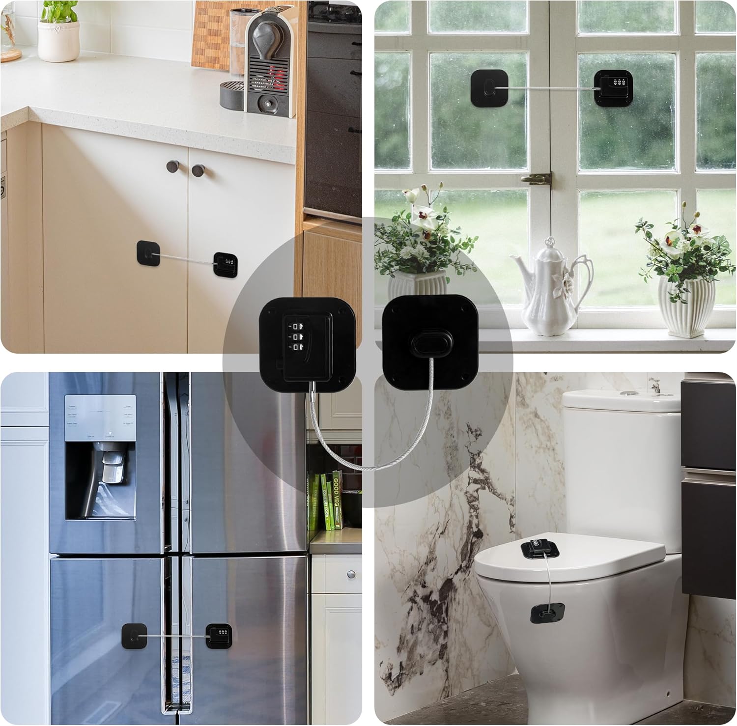 Secure-Lock Dual Pack for Home Safety