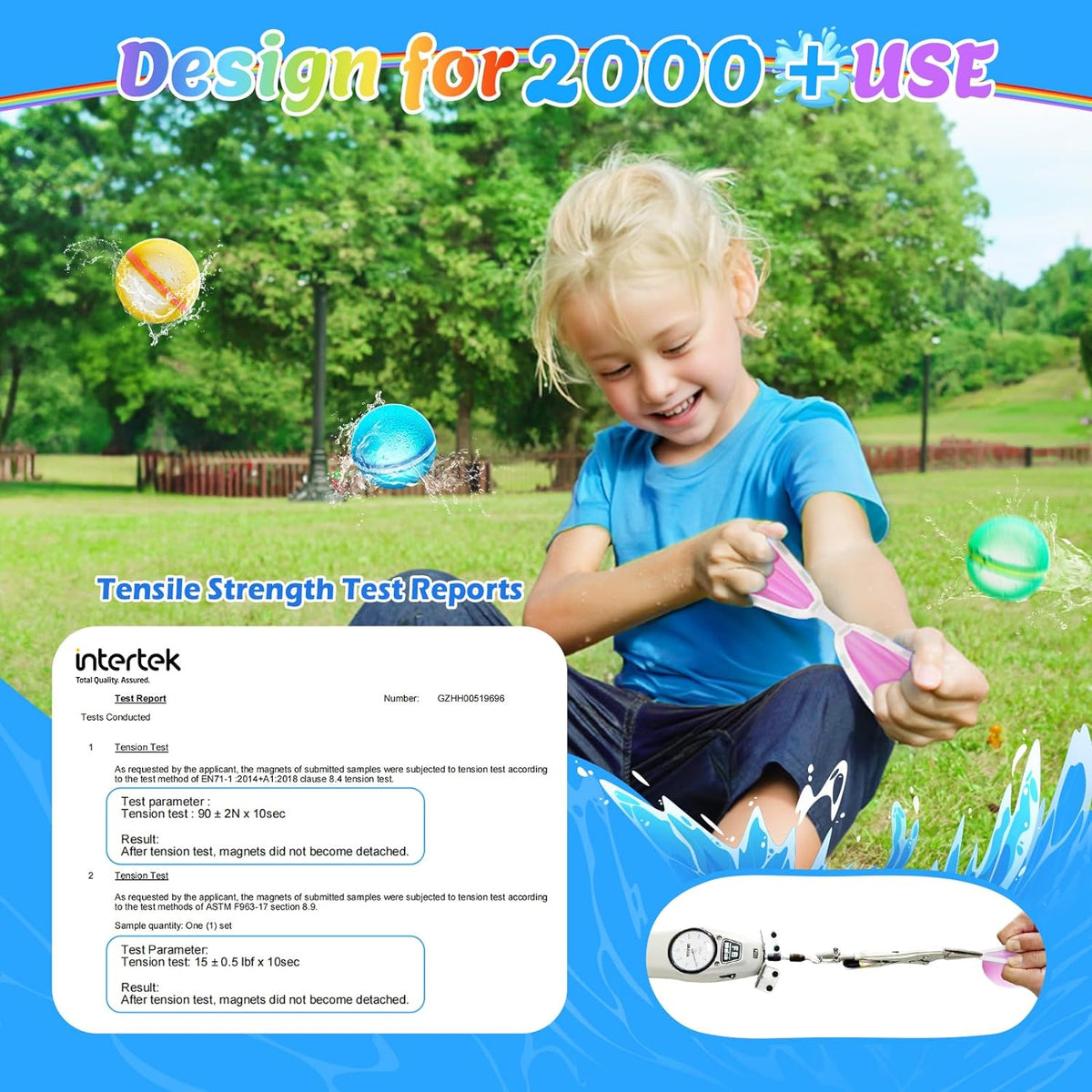 Eco-Friendly Magnetic Splash Balls for Endless Fun