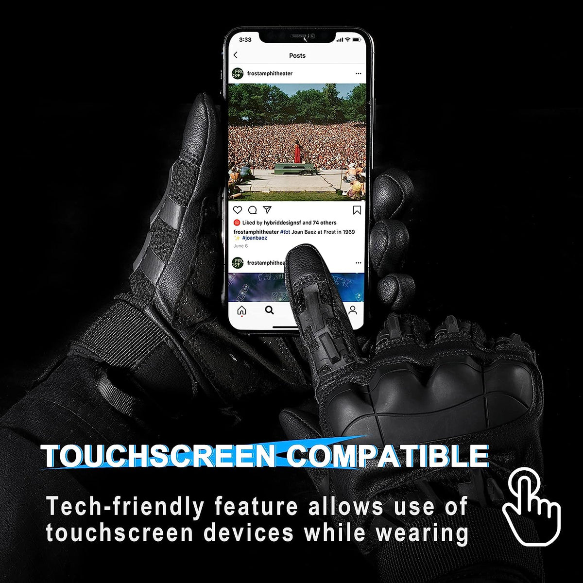 All-Weather Smart Gloves for Touchscreen Use