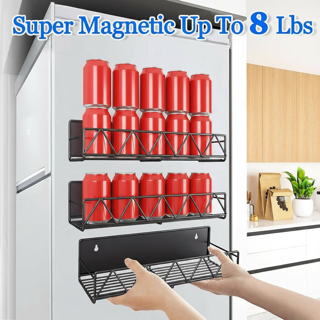 Magnetic Spice Rack Set – No Drilling Required