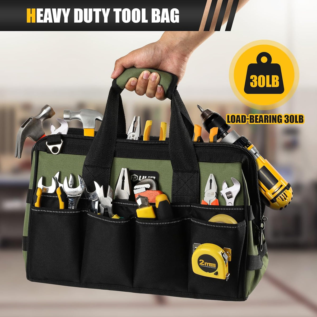 Ultimate Heavy-Duty Tool Carrier with Smart Organization