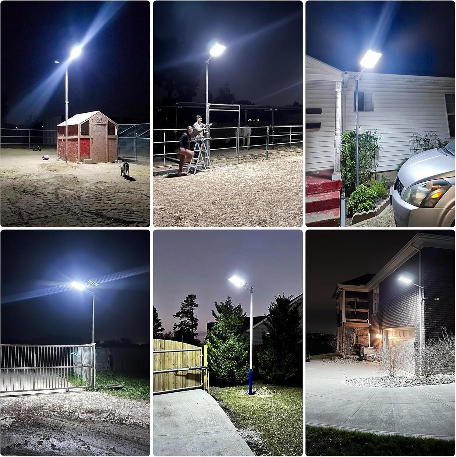 BrightGuard Solar Outdoor Lighting System