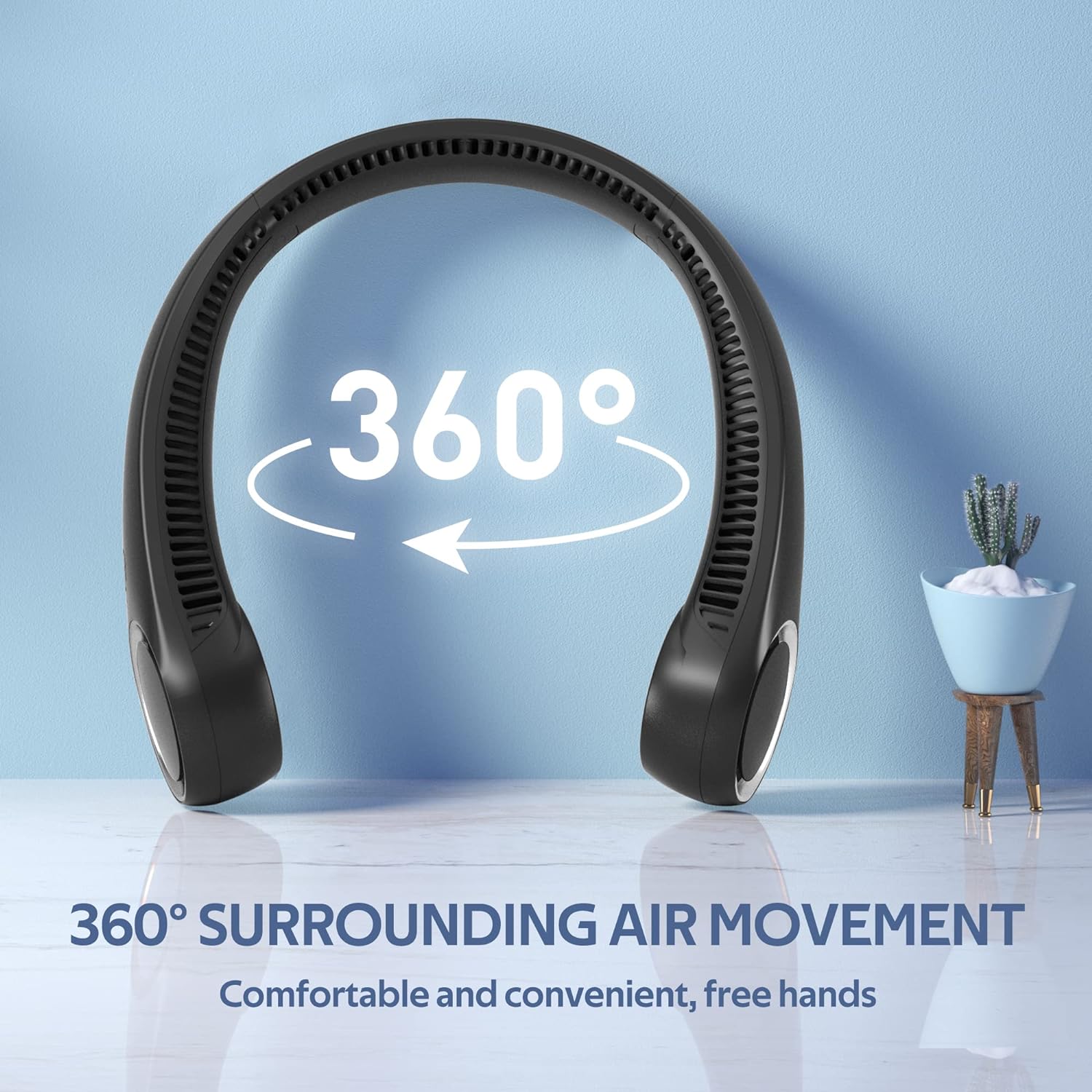 Hands-Free 360° Personal Cooling Neck Device