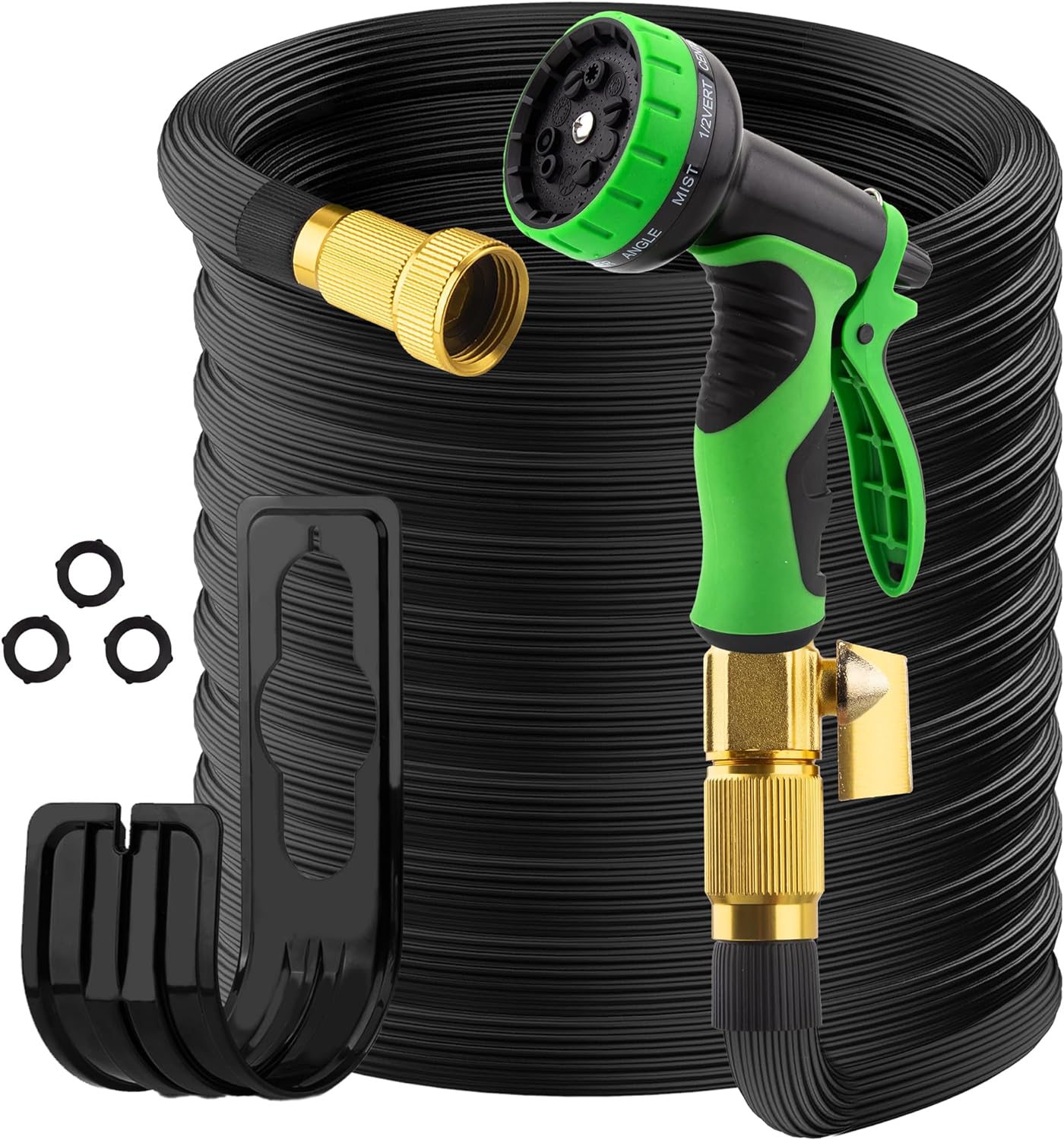 Versatile Expandable Hose with 10 Adjustable Spray Patterns