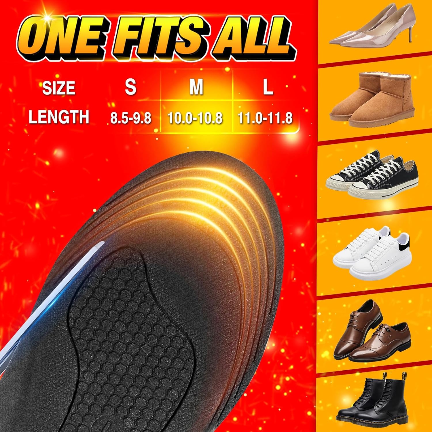 Rechargeable ComfortWarm Insoles
