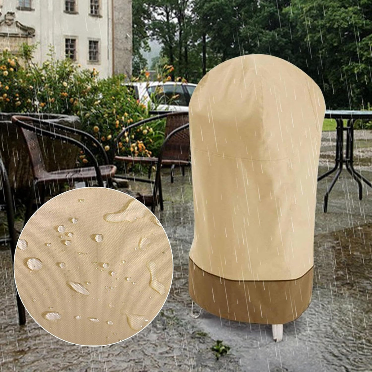 Oxford BBQ Smoker Cover – Waterproof with UV Protection