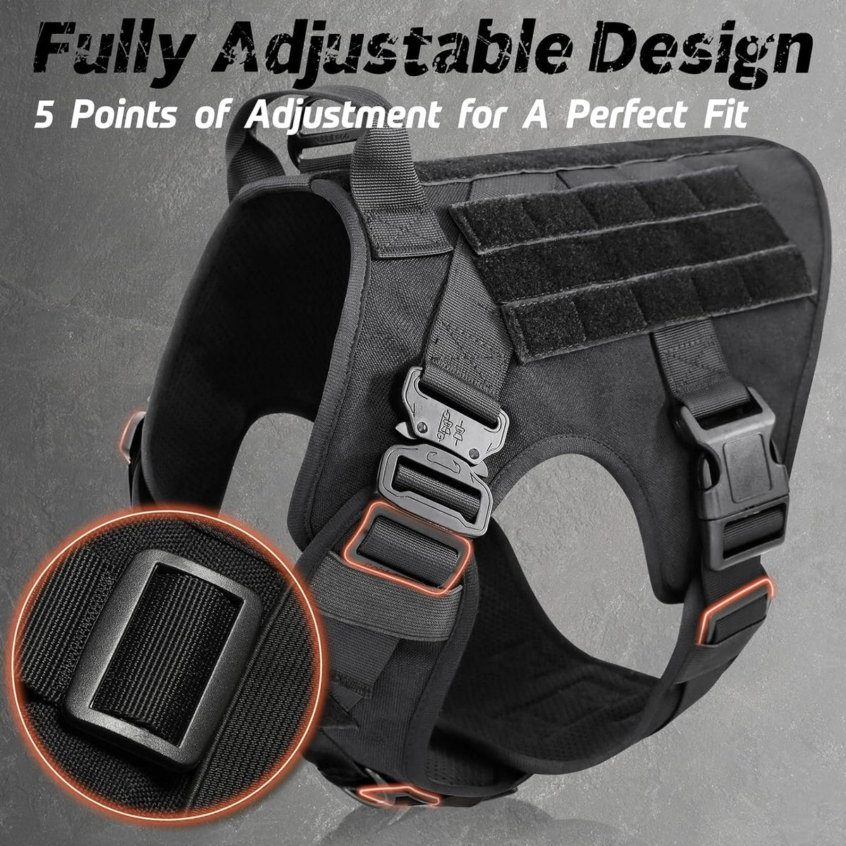 Ultimate No-Pull Adjustable Dog Harness