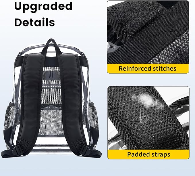 Translucent Utility Backpack for Everyday Adventures