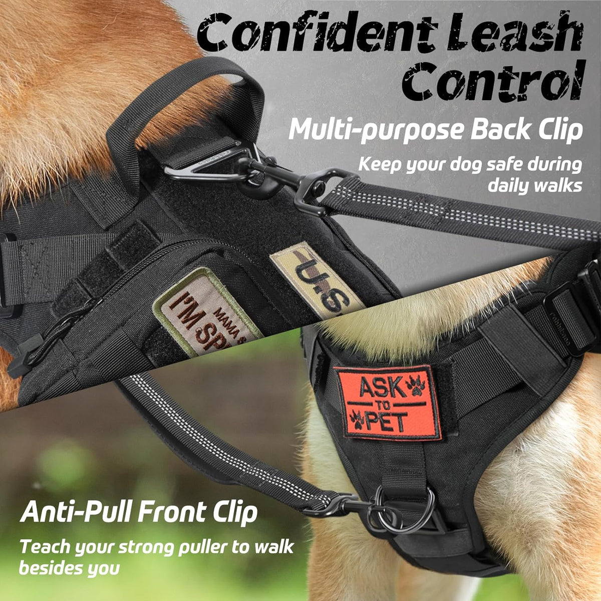 Ultimate No-Pull Adjustable Dog Harness
