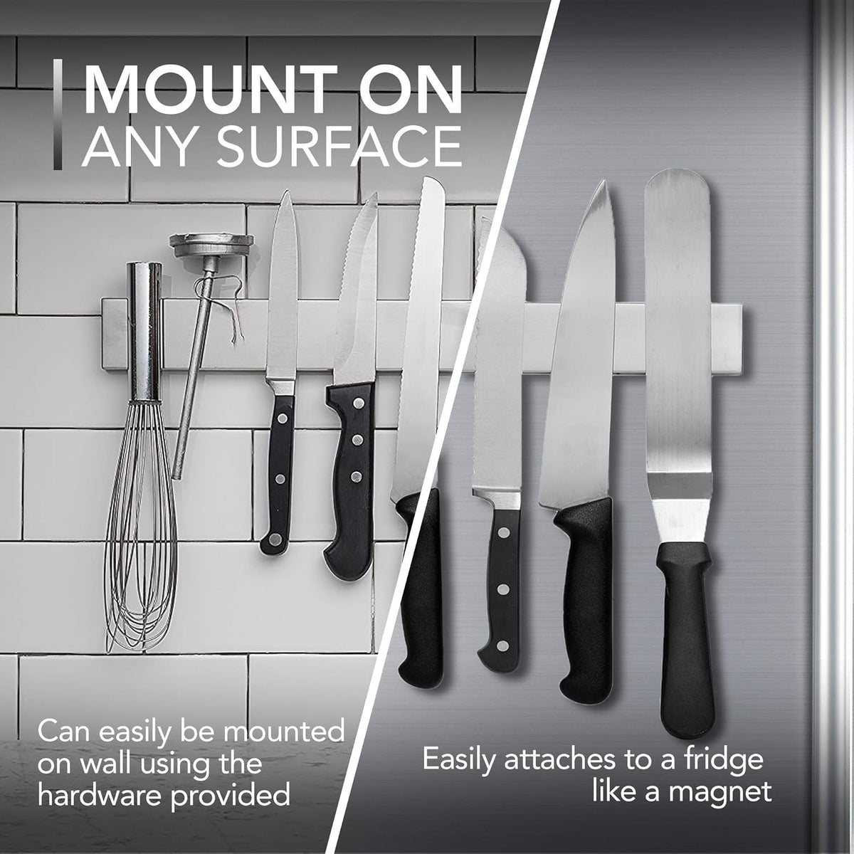14-Inch Magnetic Tool Organizer for Kitchen and More