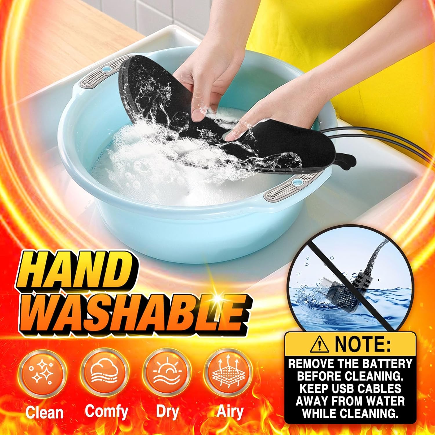 Rechargeable ComfortWarm Insoles