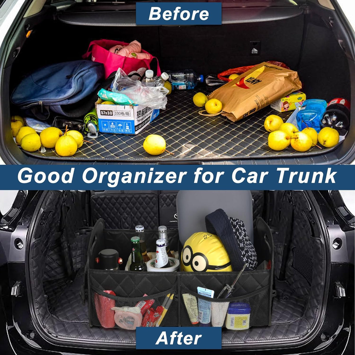 Ultimate Vehicle Trunk Organizer for Convenient Storage