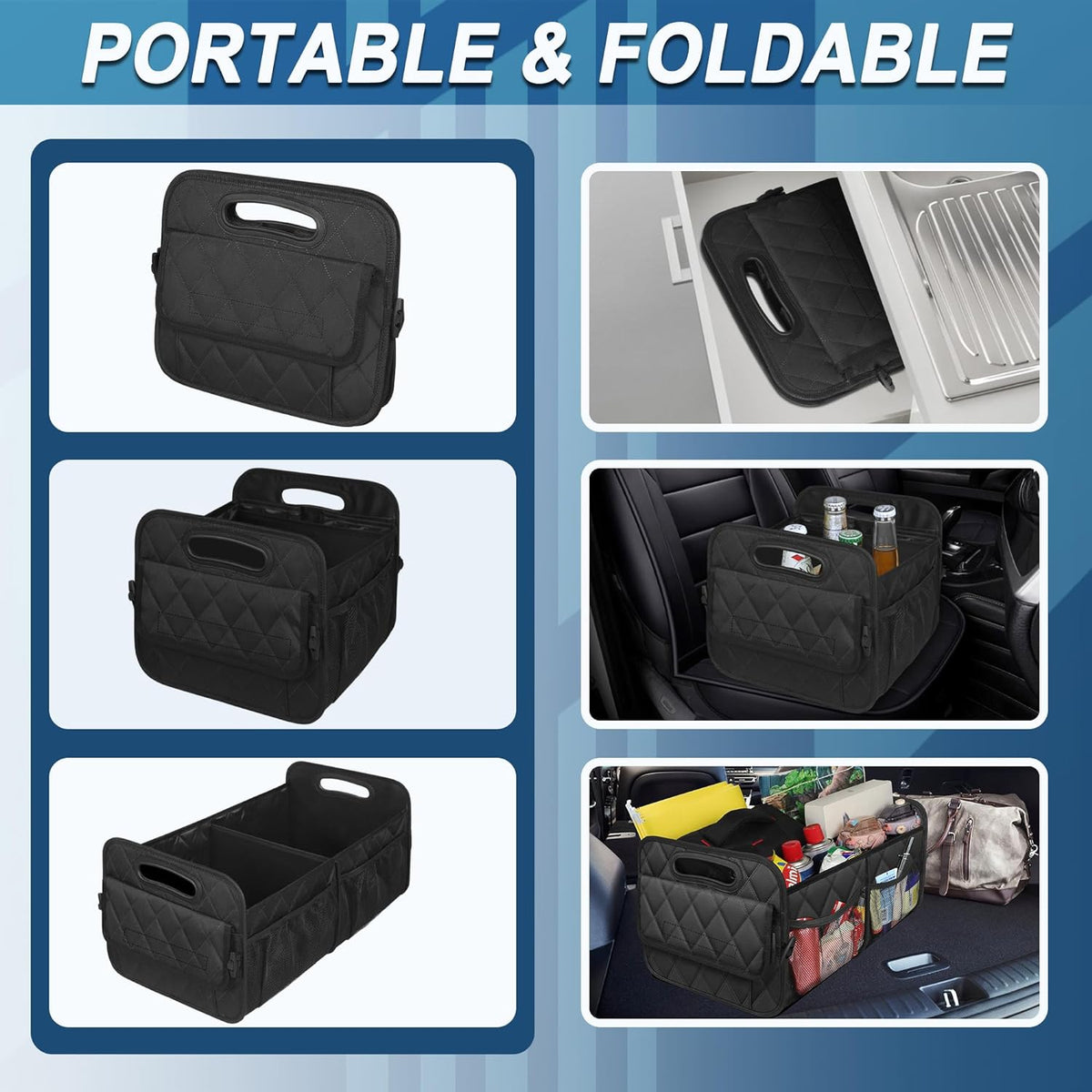 Ultimate Vehicle Trunk Organizer for Convenient Storage
