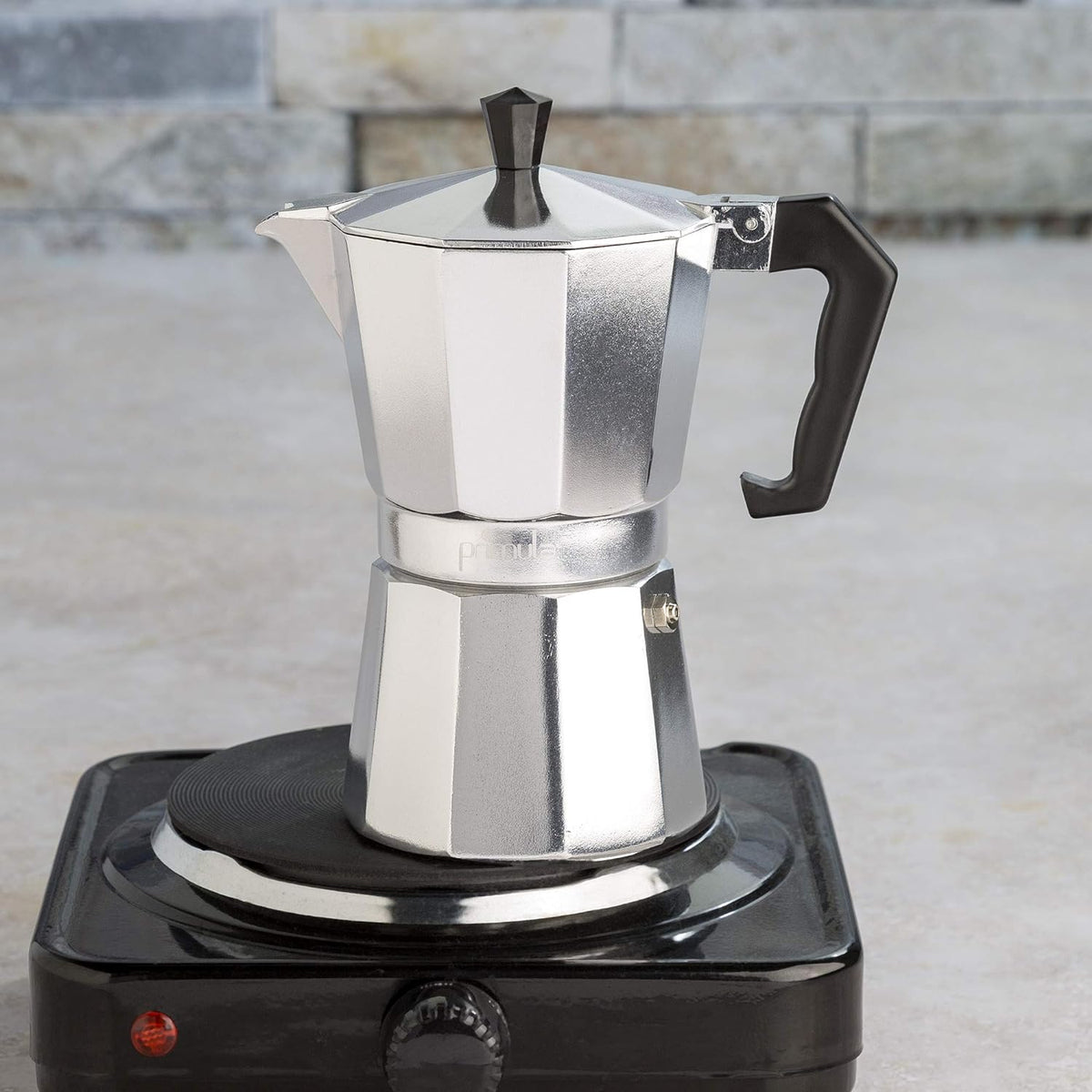 Versatile Stovetop Coffee and Espresso Brewer for Gourmet Drinks