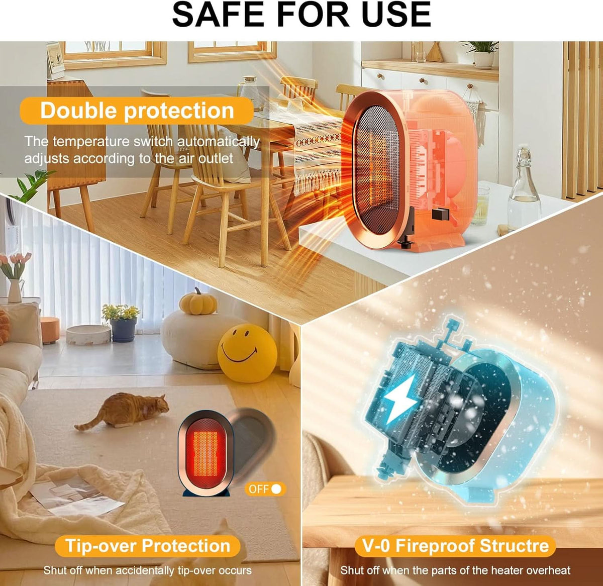 CozyGlow – Portable Heating Solution for Any Space
