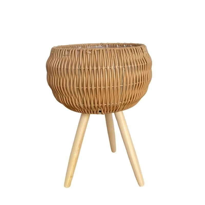 EcoChic Woven Planter Set for Indoor Plant Elegance