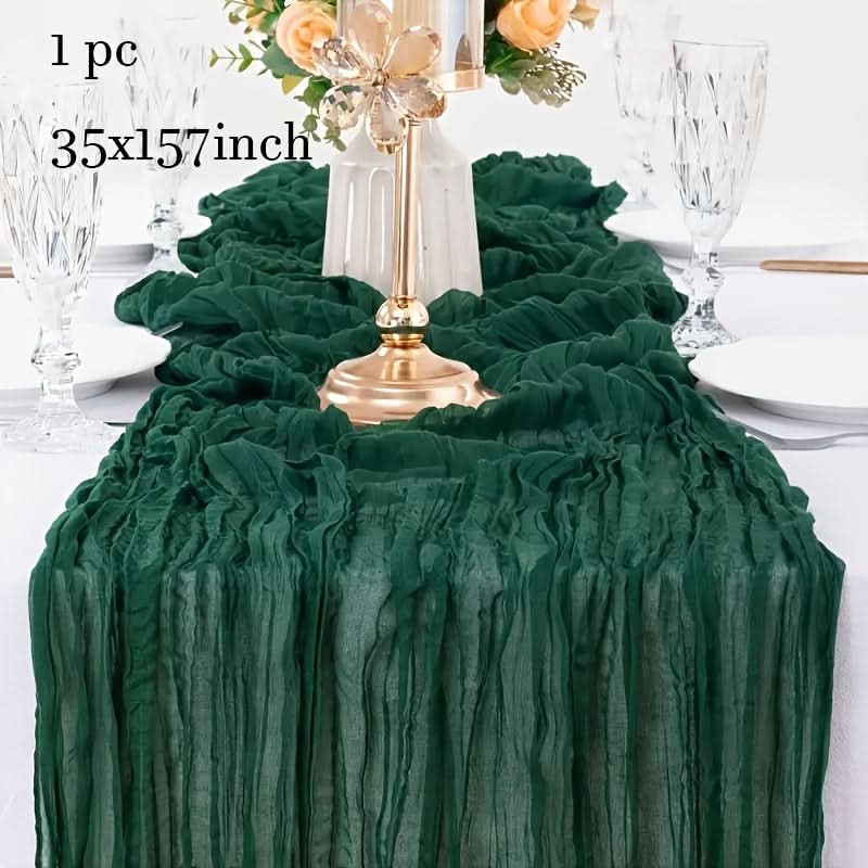 Textured Soft Table Cover for Stylish Celebrations