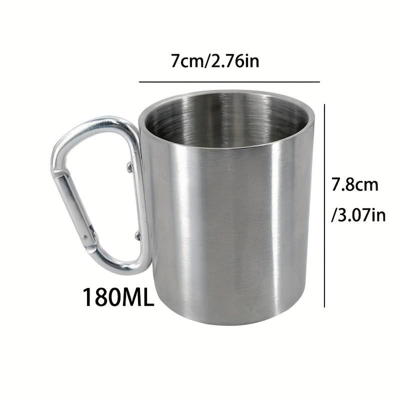 Traveler's Steel Cup – Lightweight Outdoor Hydration Solution