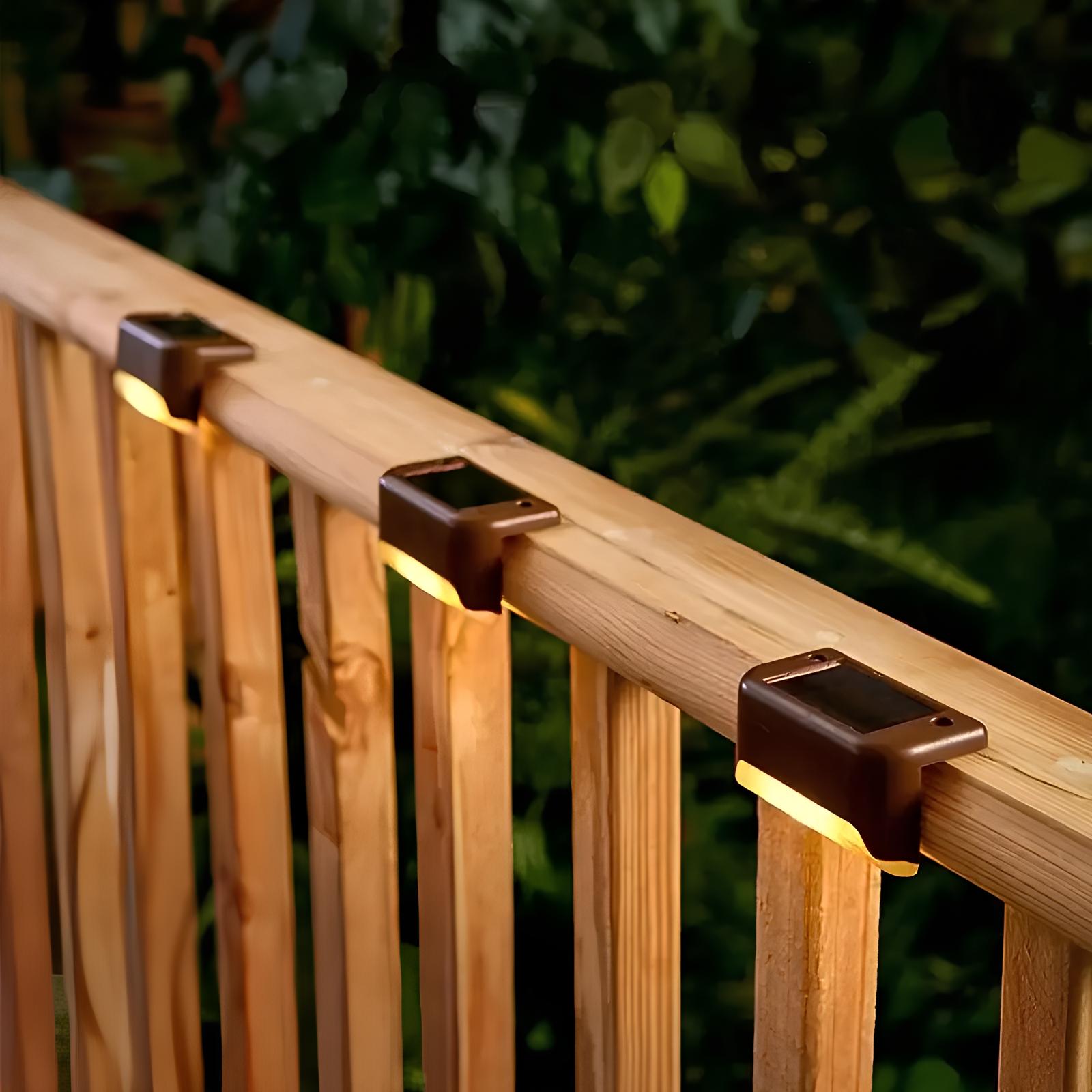 Stairway Lighting Powered by Solar Energy