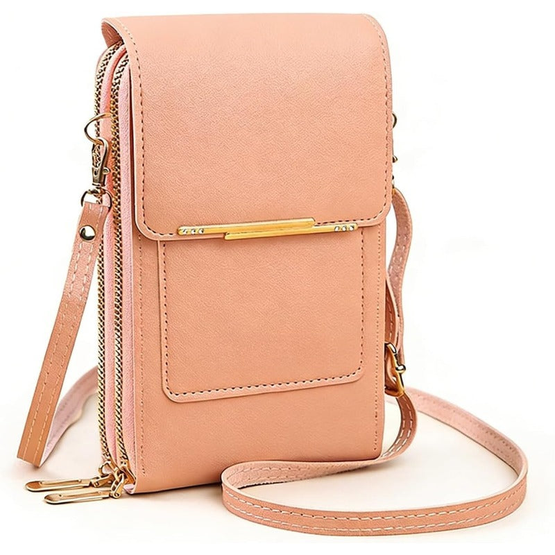 Secure Slim Phone Pouch – Anti-Theft Crossbody Organizer