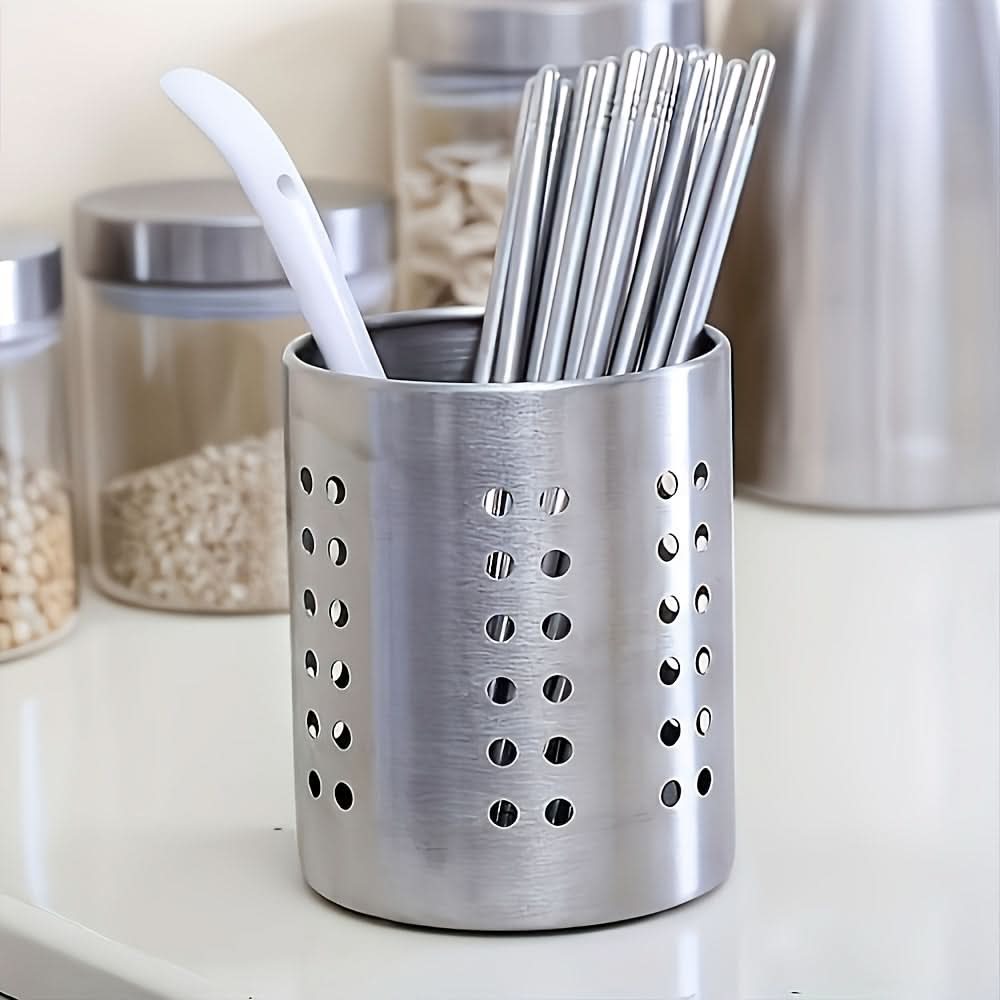 CulinaryEase – Round Kitchen Utensil Storage Solution