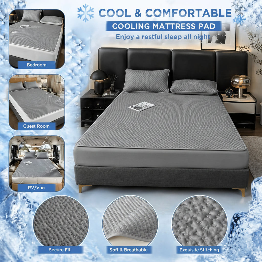 ChillEase – Portable Folding Cooling Sleep Mat