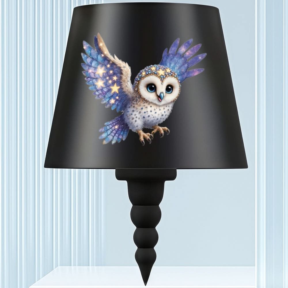 Owl Haven – Stylish LED Bottle Lamp with Touch Control