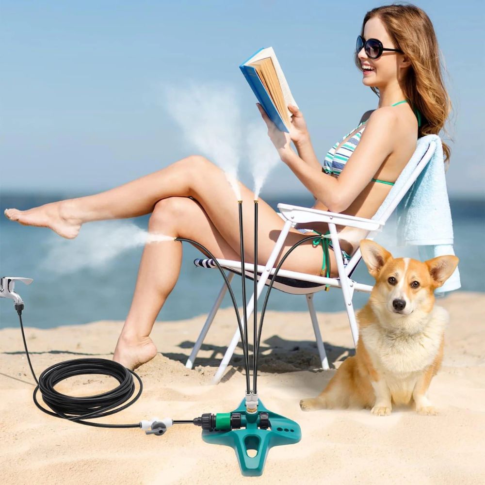 Portable Outdoor Patio Mist System for Instant Cooling