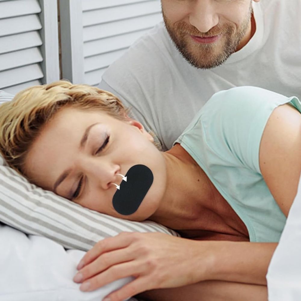 Breathable Sleep Tape for Snoring Relief and Comfort