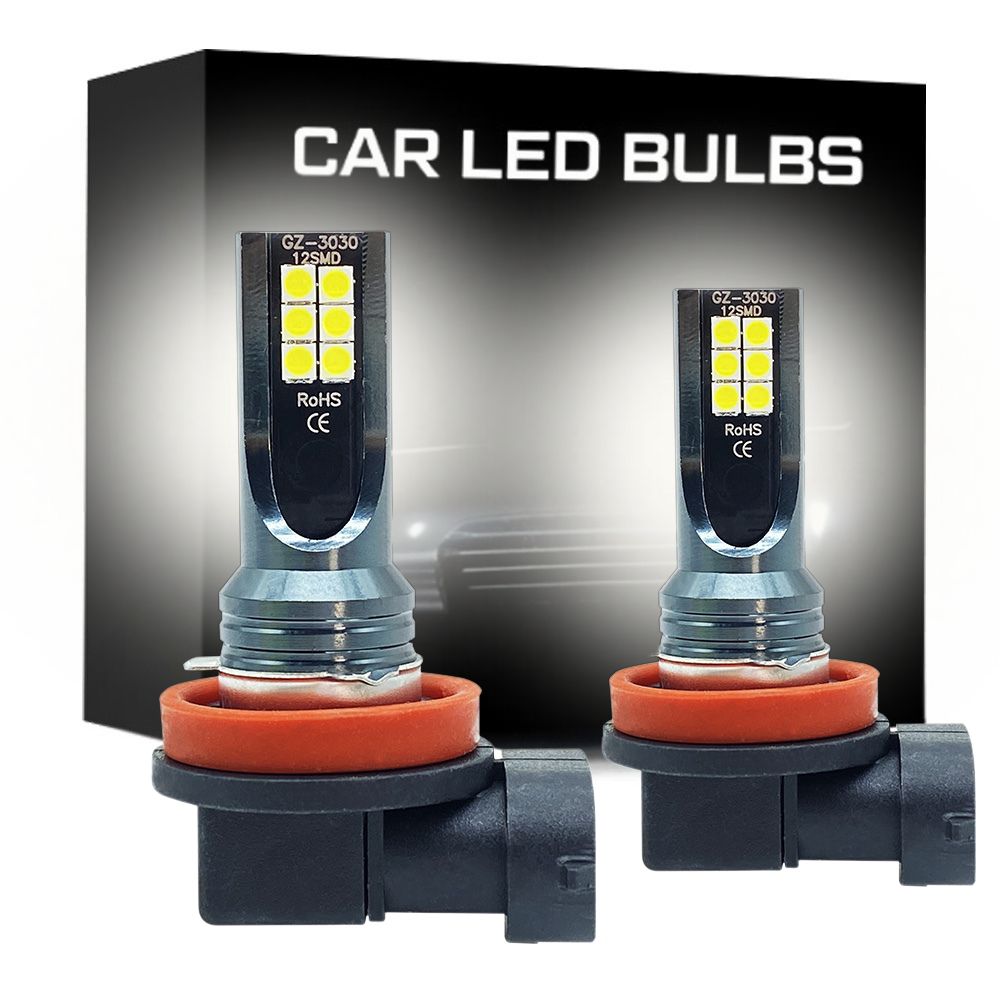 Ultra Bright Plug-In Fog Lamps for Cars and Motorcycles
