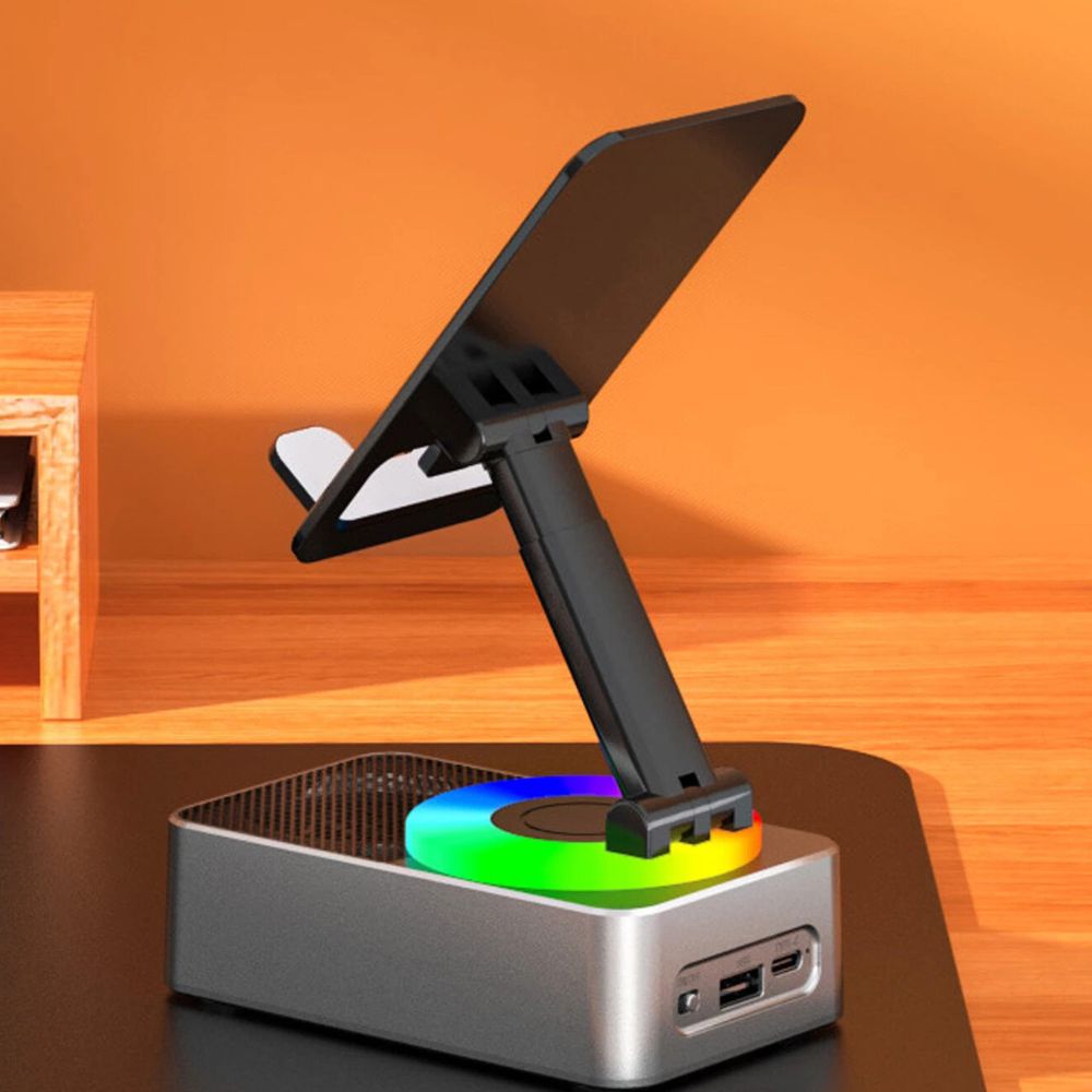 Multifunctional Phone Dock with Bluetooth Audio