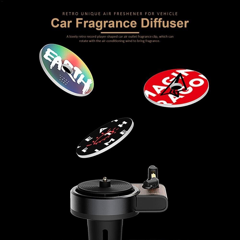 Retro Vinyl Car Aroma Diffuser