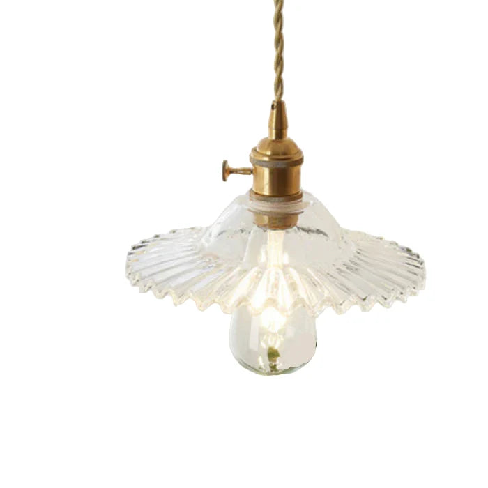 Elegant Glass Hanging Light Fixture