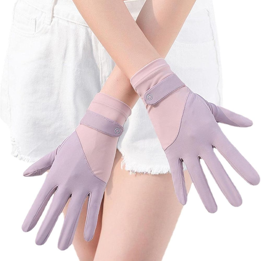 Chic UV Shield Driving Gloves for Women