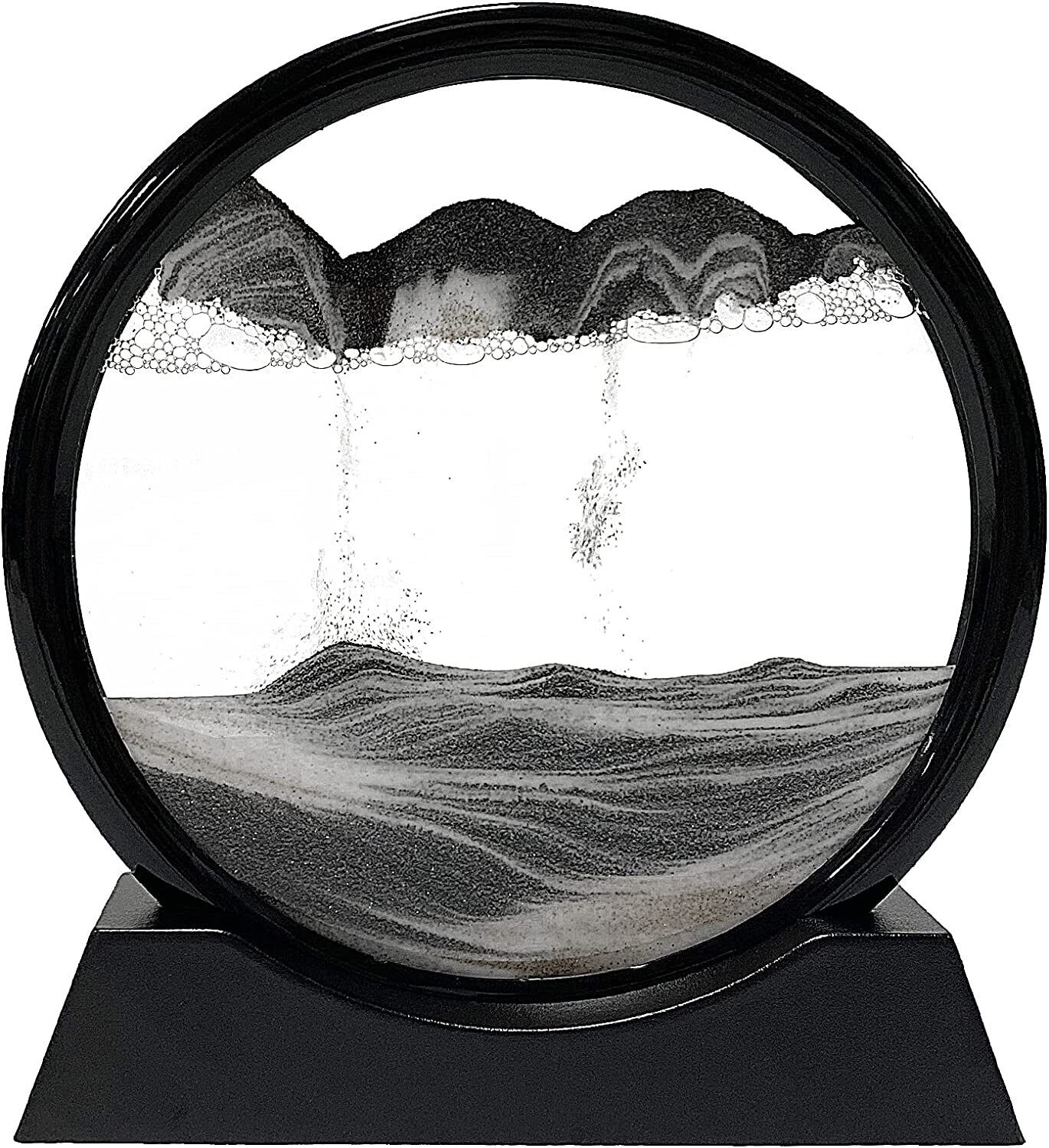 Dynamic Sand Art Display for Relaxation