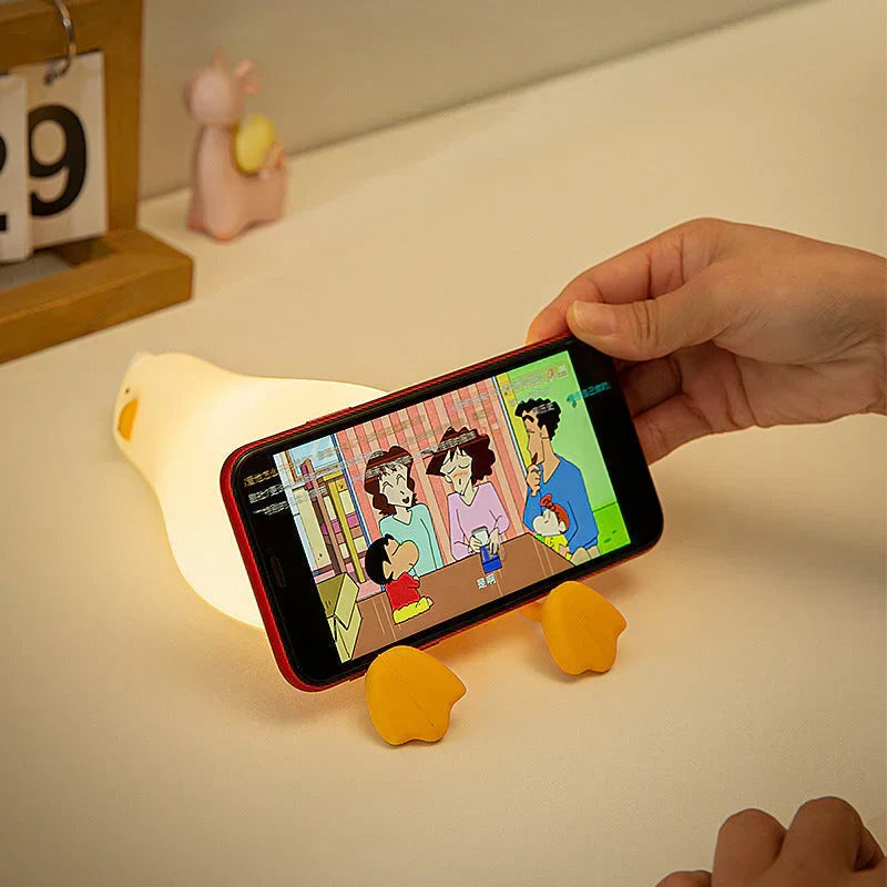 QuackLite Lying Duck Bedside Lamp