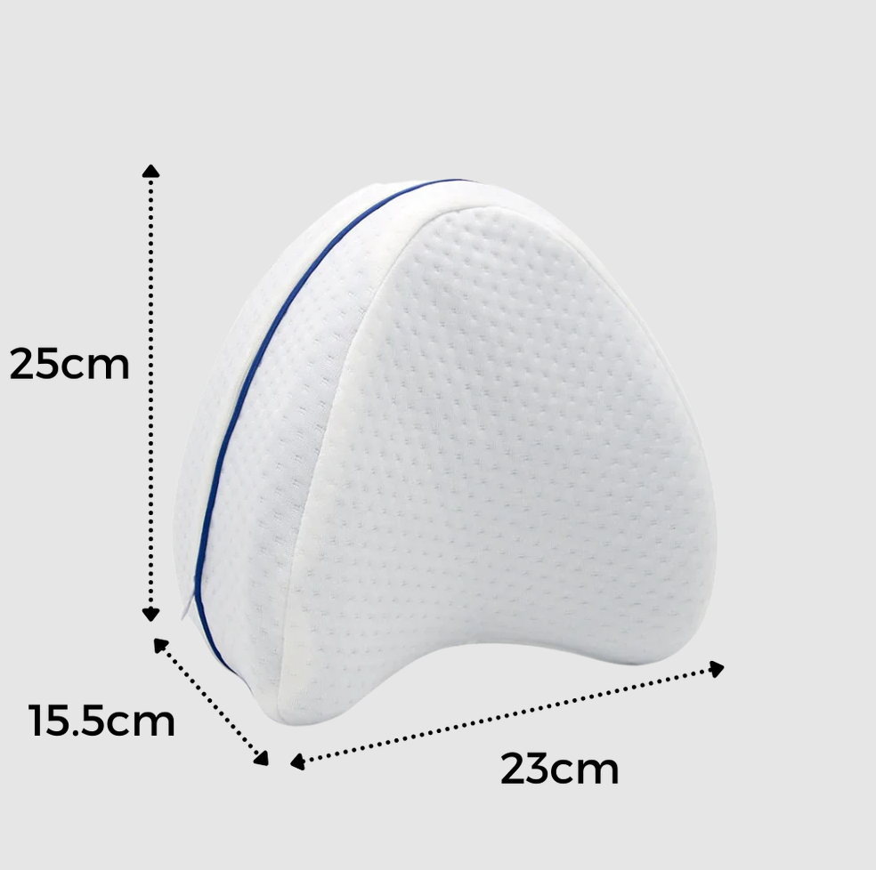 Ergonomic Memory Foam Knee Support Pillow for Comfort