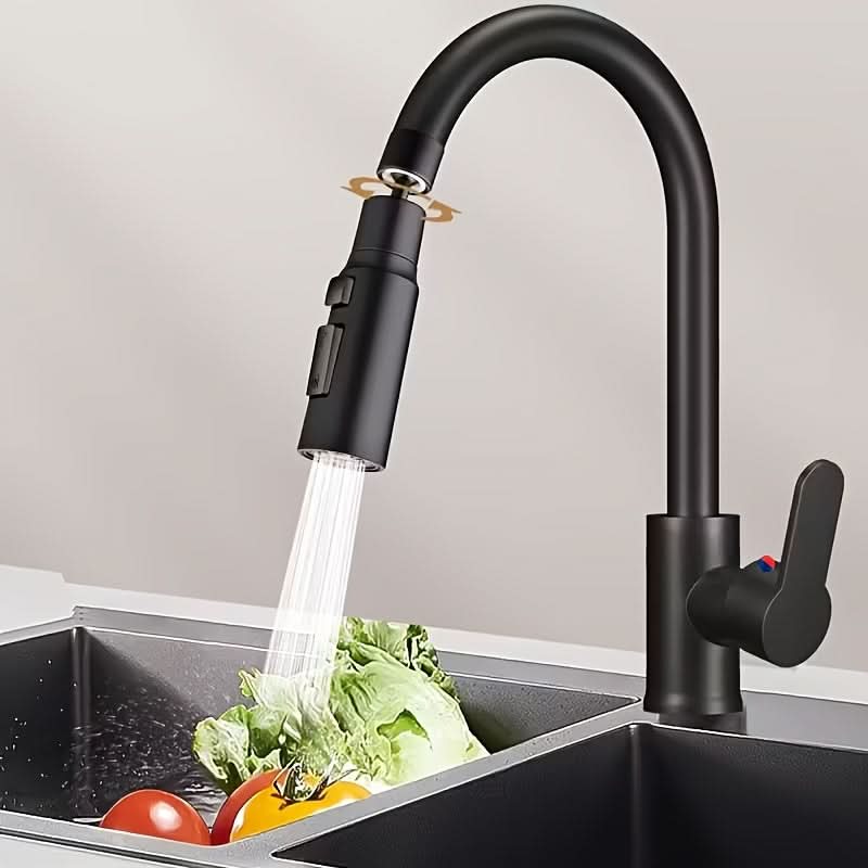 Versatile Kitchen Faucet with 360° Rotating Head