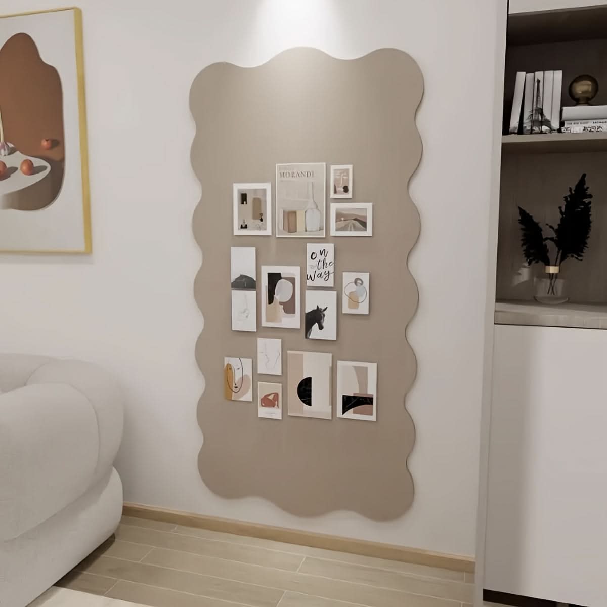 Chic Felt Notice Board with Elite Push Pins