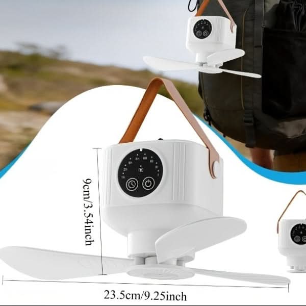 BreezeGlow – Versatile Fan and Lantern for All Your Adventures