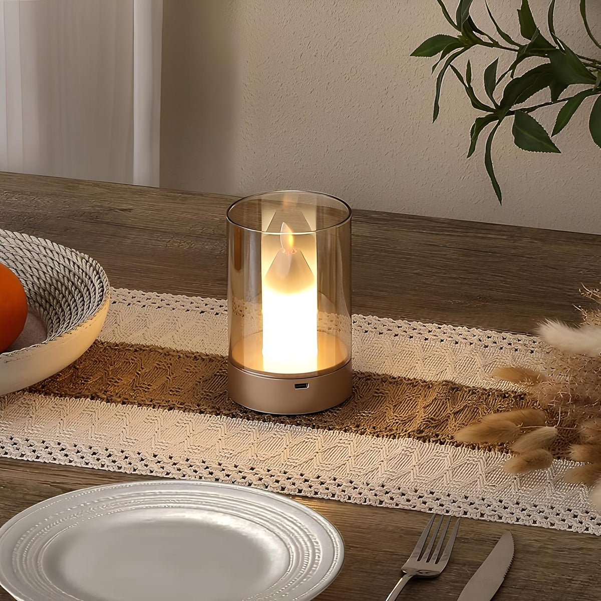 LED Candle Lamp with Wireless Functionality