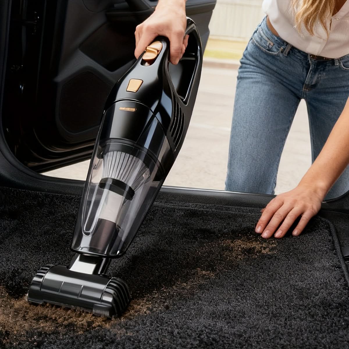 SwiftClean – Cordless Handheld Vacuum for Home & Car