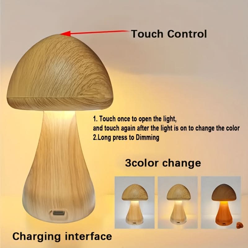 Luminous Fungi – Adjustable Glow Table Lamp
