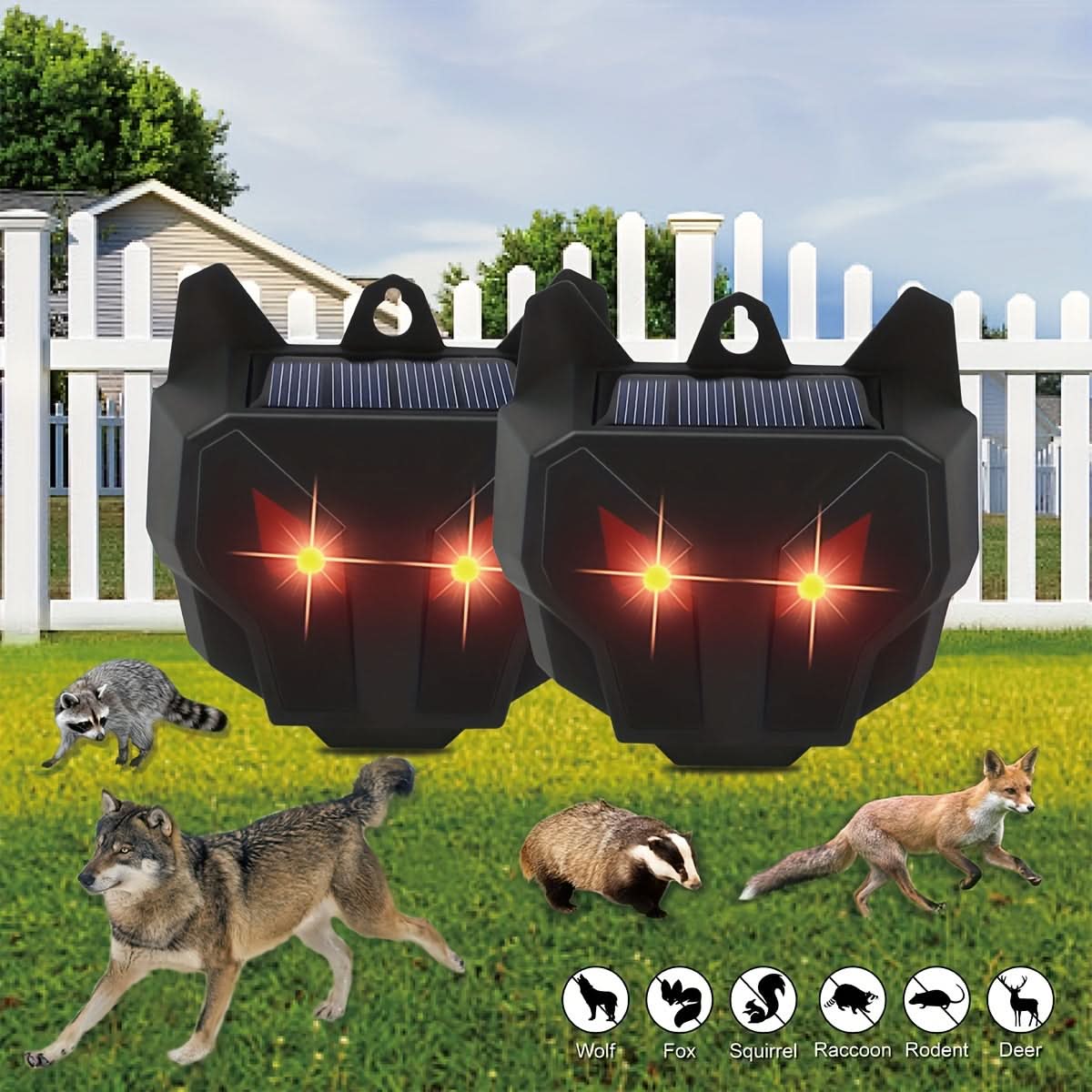 EcoGuard – Solar-Powered Wildlife Repellent System