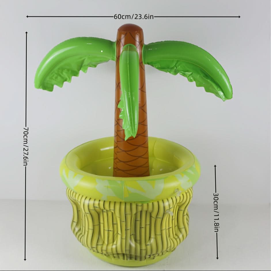 Tropical Paradise Inflatable Beer Cooler for Memorable Gatherings