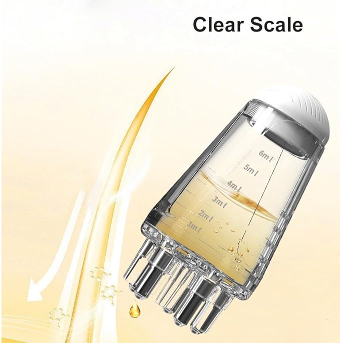 Nourishing Hair Oil Applicator with Scalp Massager